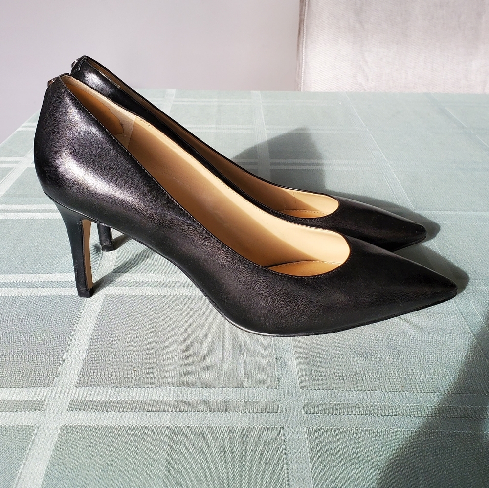 Sam Edelman Tristan Black Smooth Leather 3in High Heels, US size 9 - Picture 10 of 11
